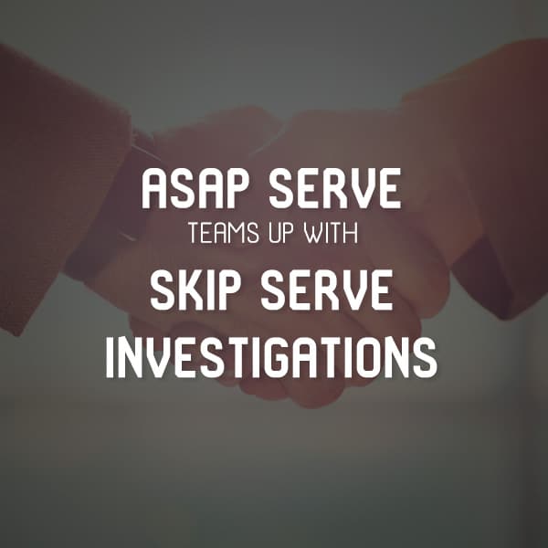 ASAP Serve Teams Up With Skip Serve Investigations