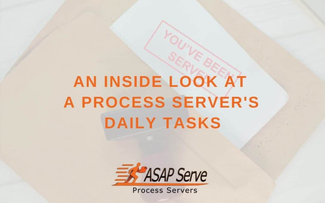 An Inside Look at a Process Server’s Daily Tasks