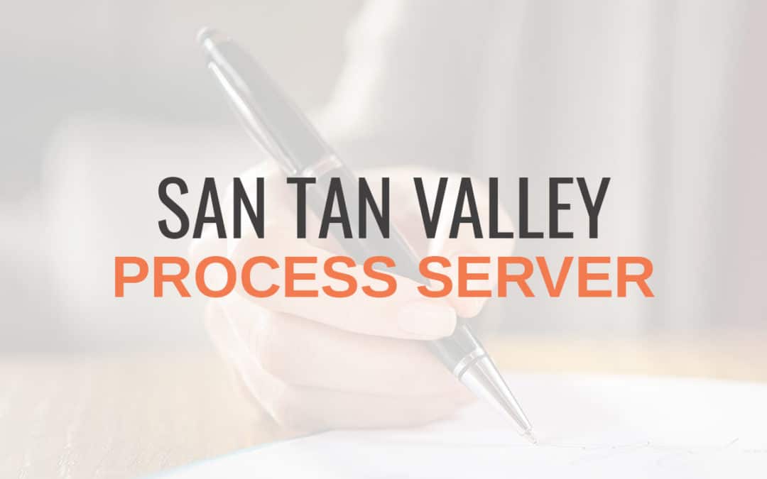 San Tan Valley Process Server