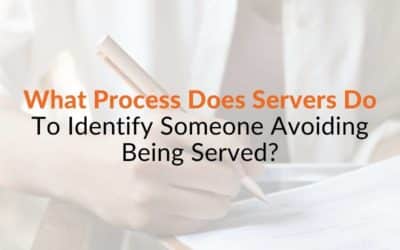 What Process Does Servers Do To Identify Someone Avoiding Being Served?