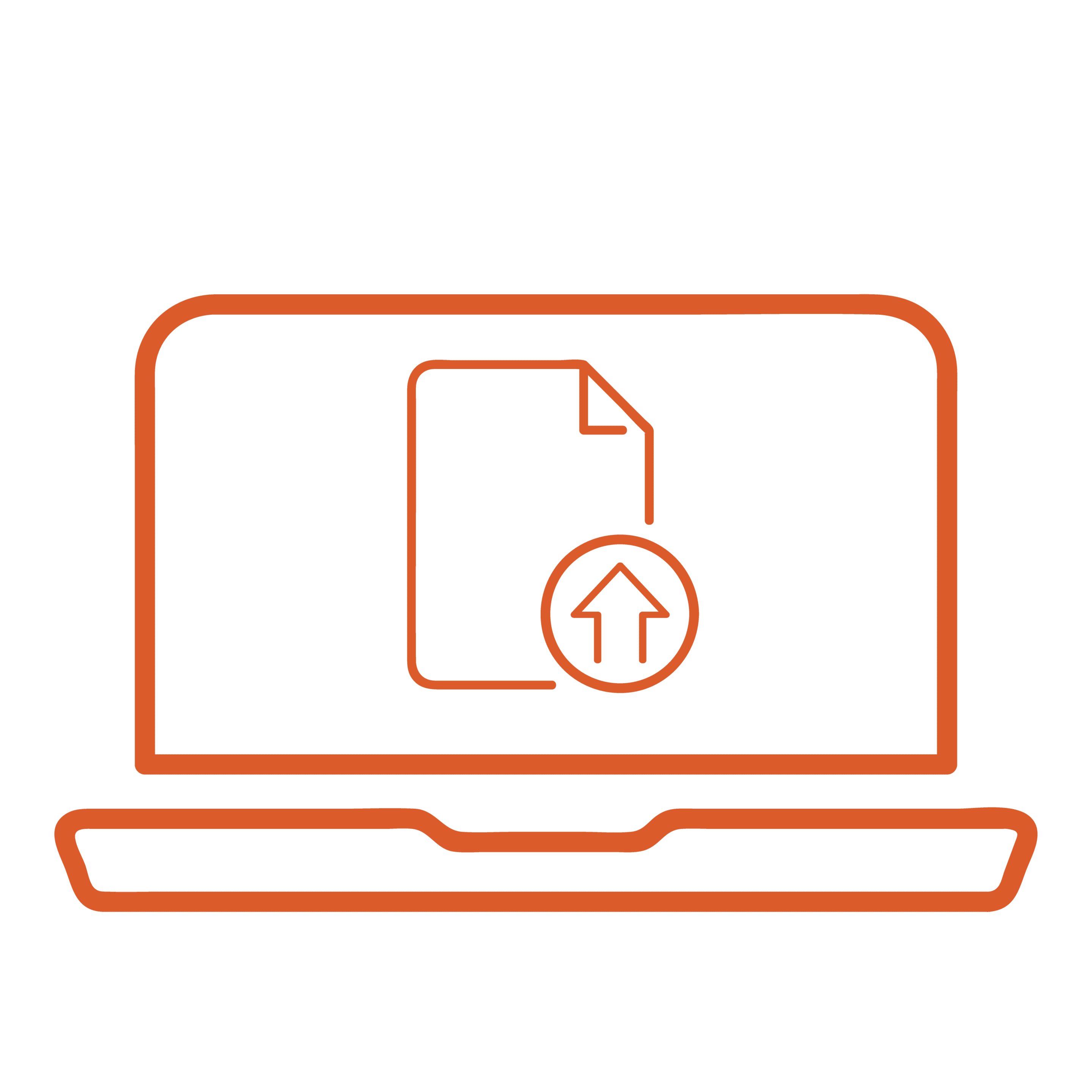 icon depicting a process server taking a legal document service order on a headset