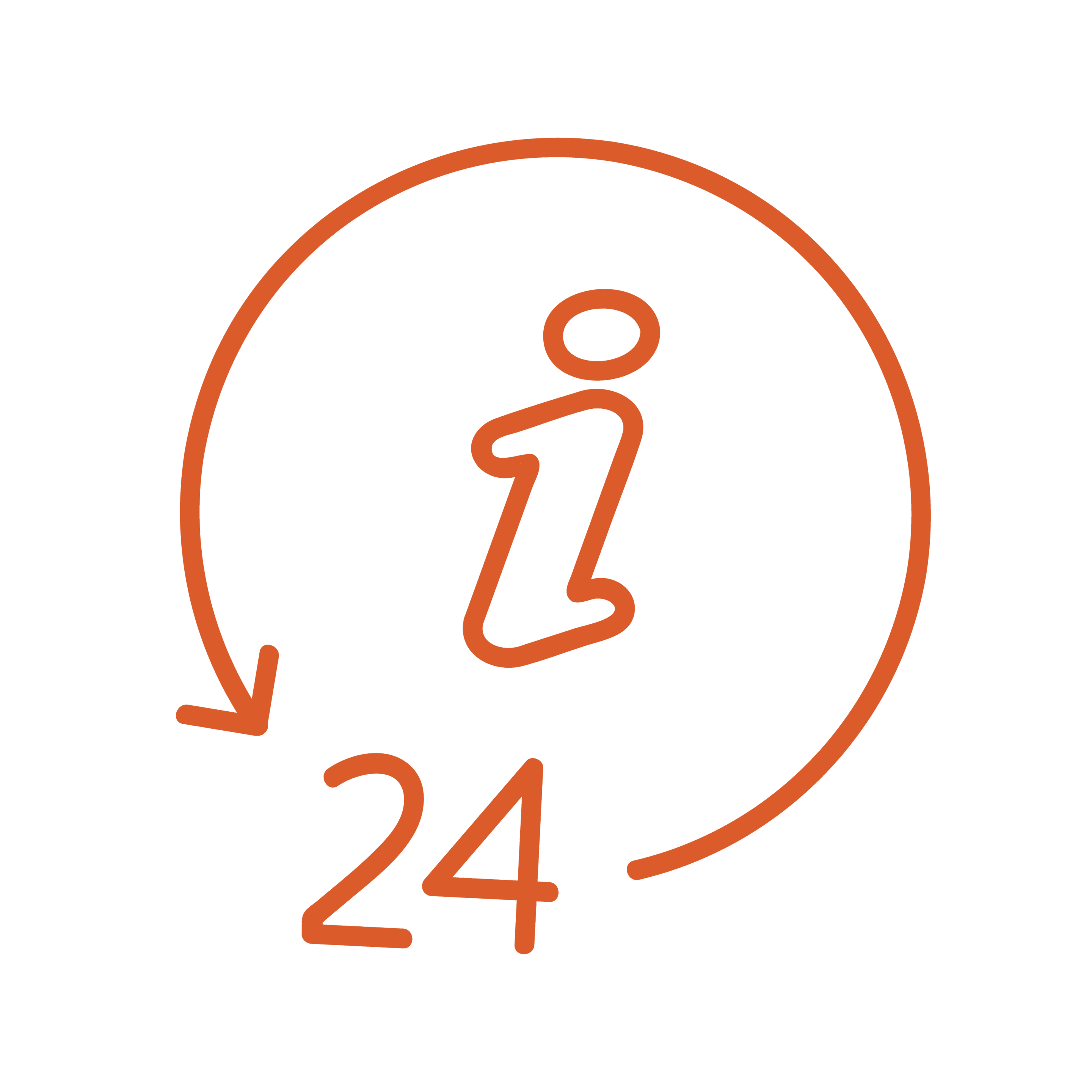 Icon showing a request form for service of process in AZ